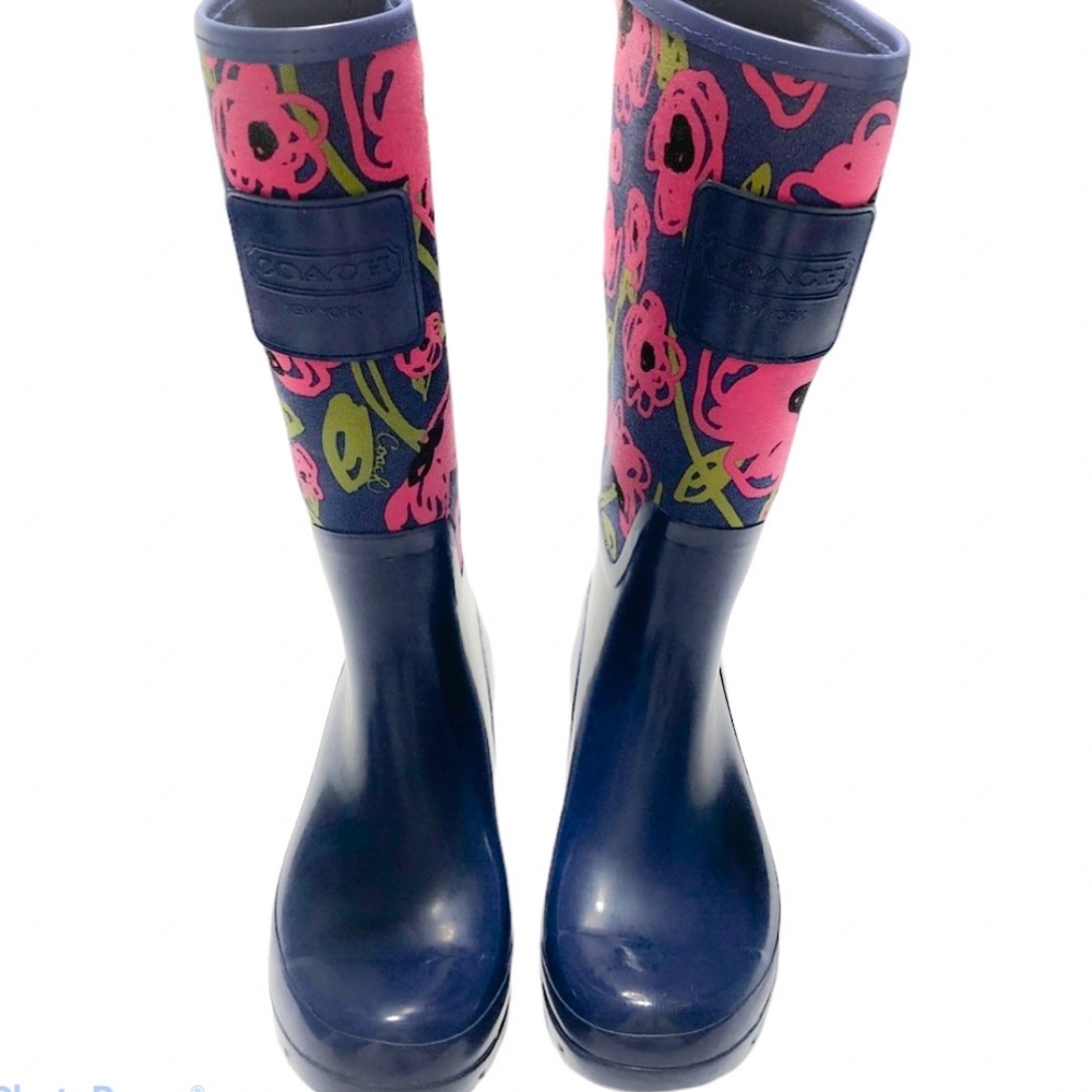 Coach Rain Boots size 9